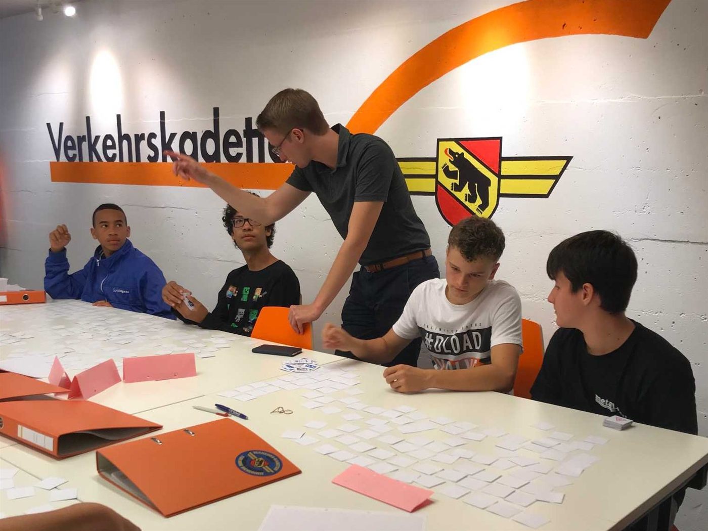 Ausbildung der Kadetten